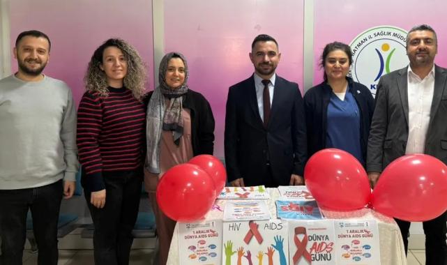 Batman Kozluk Devlet Hastanesi’nde AIDS farkındalığı