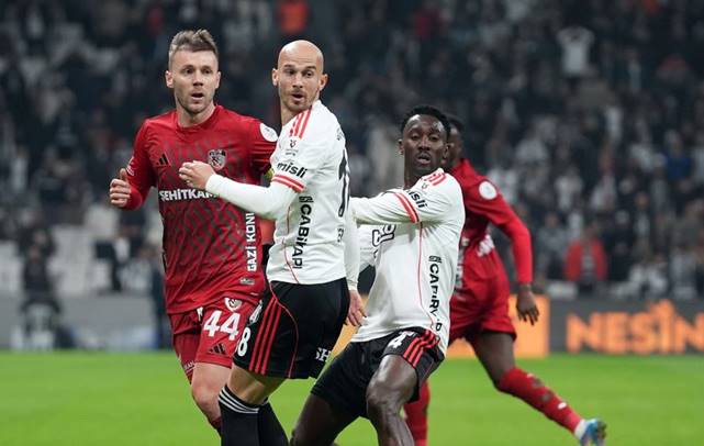 Beşiktaş 2-2 Gaziantep FK (Maç Sonucu)