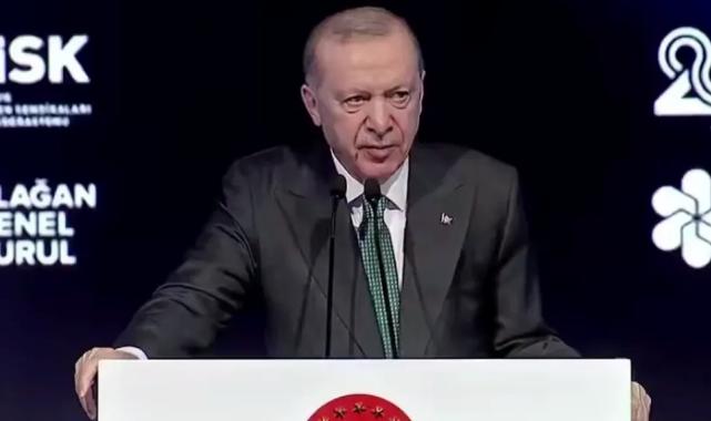 Cumhurbaşkanı Erdoğan: Eknomide büyüme sürüyor… İş dünyasına yeni müjdeler verdi