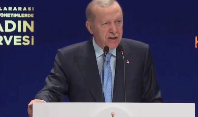 Cumhurbaşkanı Erdoğan: Kadının temsil oranını artırdık