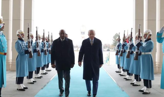 Cumhurbaşkanı Erdoğan, Sudan liderini ağırladı