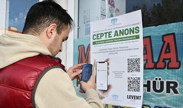 Dijital Dönüşümde Dev Atılım: Haymana Belediyesi ‘Cepte Anons’ ile İletişimde Yeni bir Döneme Giriyor.