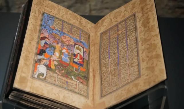 Dünyada bir ilk: 70 cilt Mesnevî ‘Mana ve Nakış’ sergisinde