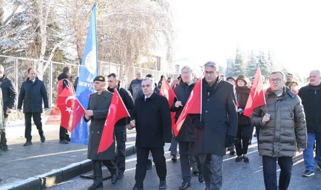 ERÜ 17 Aralık şehitlerini andı