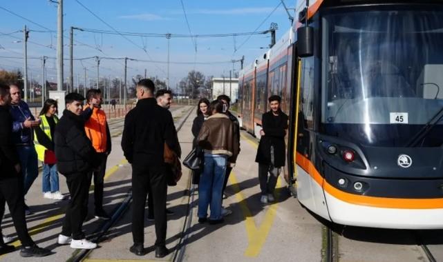 Eskişehir’de ESTÜ öğrencileri ESTRAM’da teknik eğitim aldı