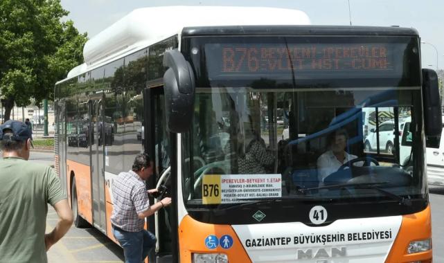 Gaziantep’te toplu ulaşım hattına yeni bir hat ekledi