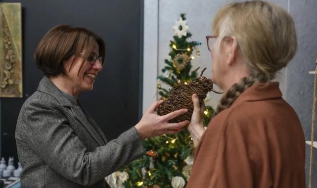 İstanbul Maltepe’de ‘Atıklardan Harikalara’ sergisine Başkan’dan ziyaret