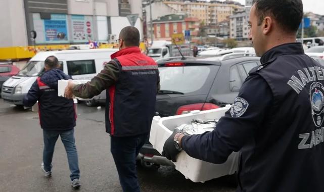 İstanbul Maltepe’de balık denetimi