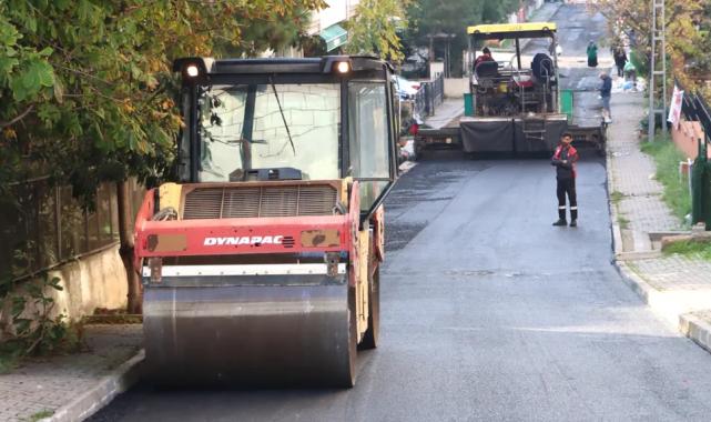 İstanbul Maltepe’de yol yenileme çalışmaları tüm hızıyla sürüyor