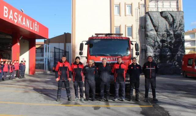 Kayseri itfaiyesi Kırıkkale’ye yardıma koştu