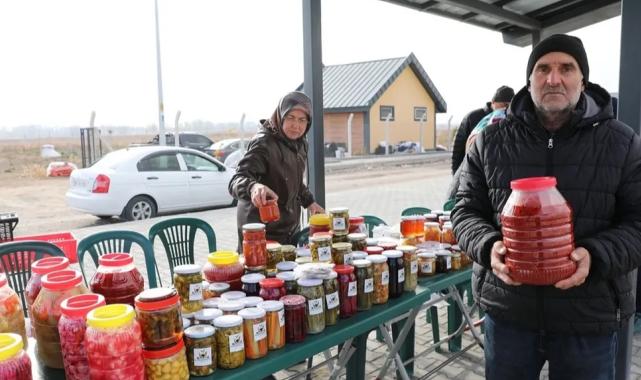 Kayseri Kocasinan’da son hasat yapıldı