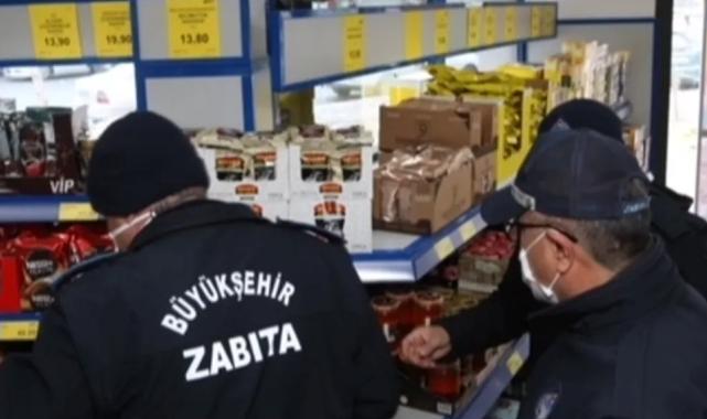 Kayseri zabıtasından sıkı denetim