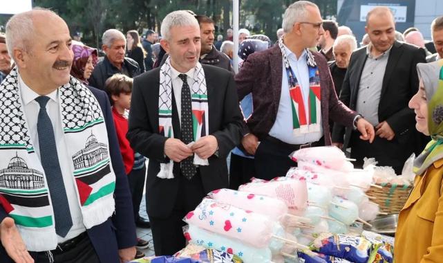 Kocaeli Gebze’de Filistin’e destek kermesi düzenlendi