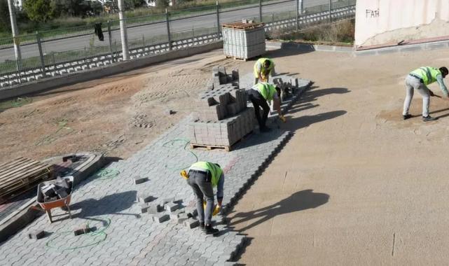 Kocaeli Gebze’de üstyapı çalışmaları hız kesmiyor