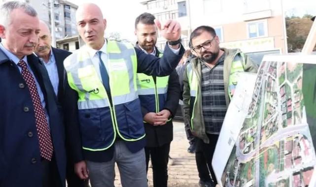 Kocaeli’de Başkan Büyükakın, Eskihisar Kavşağı’nda son durumu inceledi