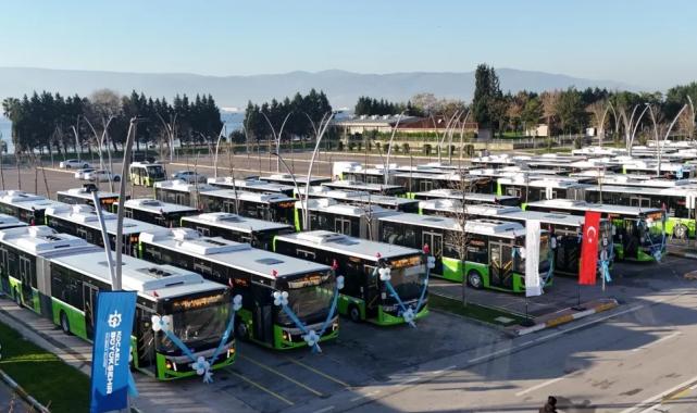 Kocaeli’nin ulaşım filosuna 68 otobüs takviye