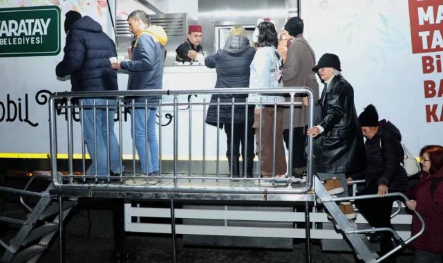 Konya Karatay’da sahlep geleneği bu yıl da sürüyor