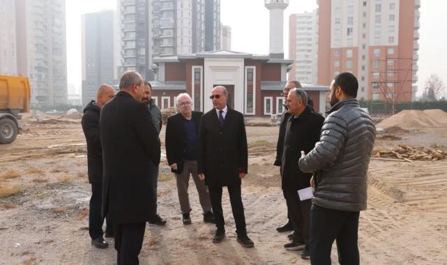 Konya Selçuklu’da Yazır Mahallesi Külliyesi’nde inceleme