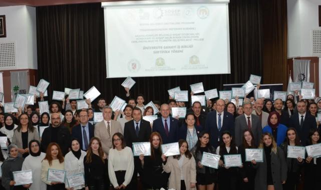 Konya’da ahşap sanatlarını yaşatan projede 118 kursiyer sertifikalandı