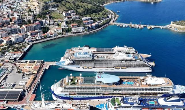 Kuşadası kruvaziyer sezonunu lider kapattı