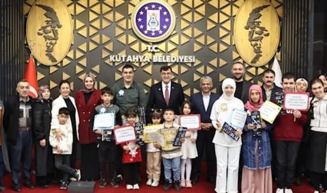 Kütahya’da Başkan Kahveci, özel öğrencileri ağırladı