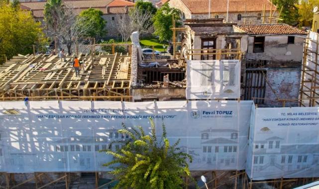 Mehmet Said Efendi Konağı yeniden hayat buluyor