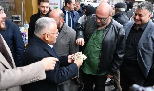 Memduh Büyükkılıç’tan esnaf ziyaretleri