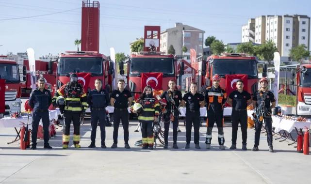 Mersin itfaiyesi modern ekipmanlarla güçlendi