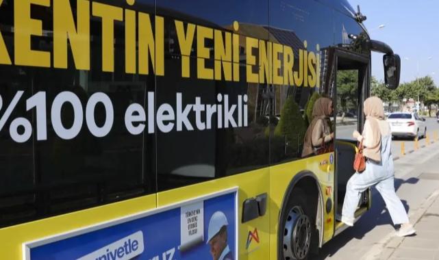 Mersin’de toplu taşımaya elektrikli dokunuş
