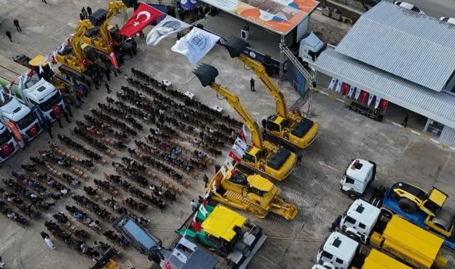 Muğla Büyükşehir’in hizmet filosuna 170 yeni araç