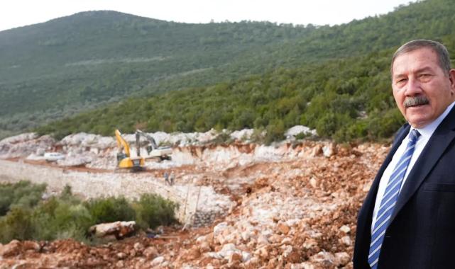 Muğla Milas’ta hastane yolunda çalışmalar hızlandı