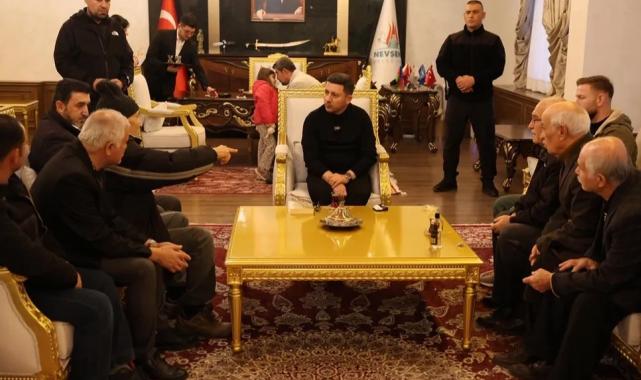Nevşehirliler makamında Başkan Arı’yla buluştu