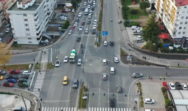 Ordu Büyükşehir’den Sivas Kavşağı’na yeni düzenleme