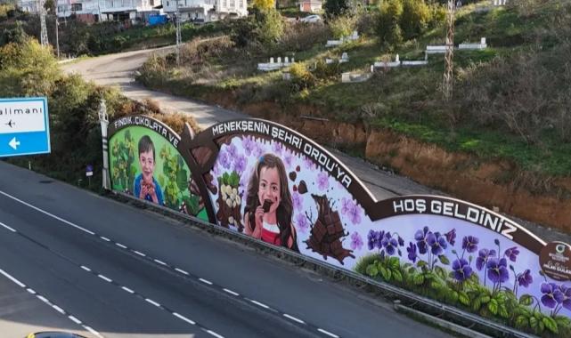 Ordu’nun duvarları sanatla buluşuyor
