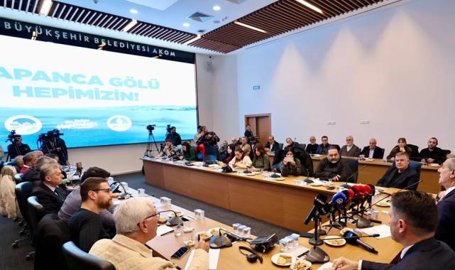 Sakarya’da Başkan Alemdar’dan Sapanca Gölü açıklaması