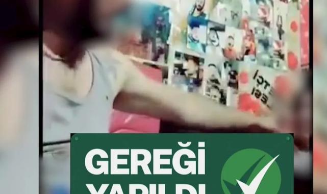 Sanal yayında kadına şiddet uygulayan şüpheli yakalandı