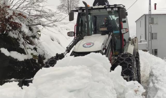 Trabzon Büyükşehir’in kış mesaisi başladı