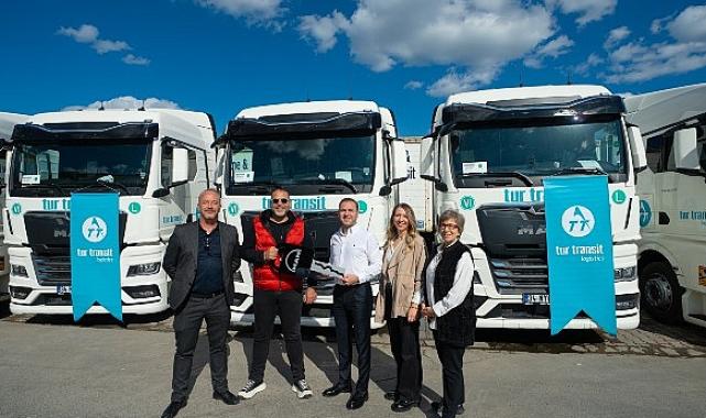 Tur Transit Lojistik, 45. yılını yeni MAN araç yatırımıyla taçlandırdı