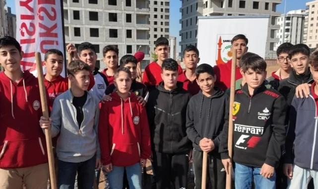 Yeşeren Okullar Projesi ile fidanlar toprakla buluşuyor