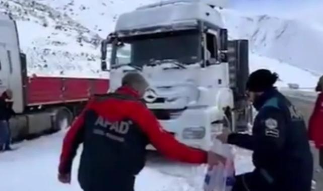 AFAD karla mücadele ve tedbiri elden bırakmıyor