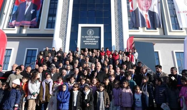 Ağrı Patnos’a 40 bin koleksiyona sahip yeni kütüphane