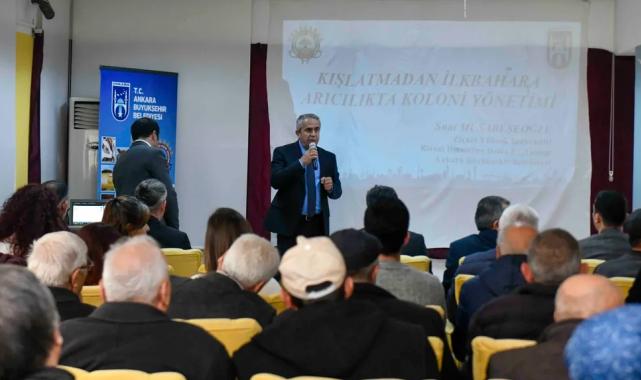 Ankara Büyükşehir’den ‘Arıcılara Koloni Yönetimi’ eğitimi