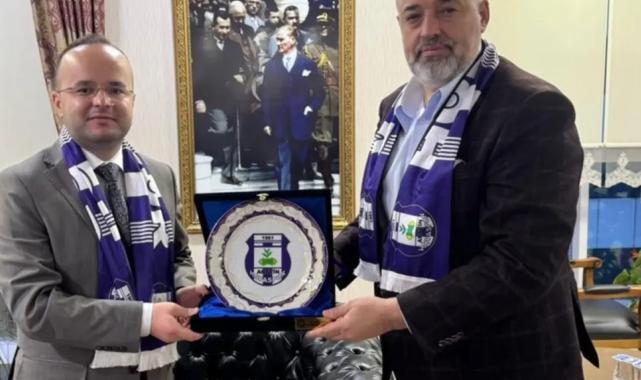 Artvin Hopaspor’dan Kaymakam Arslantürk’e ziyaret