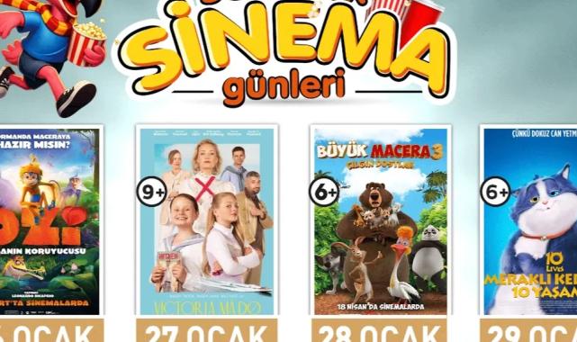 Çiğli’de yarıyıl tatili sinema ve eğlenceyle şenleniyor