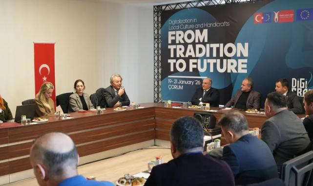 Çorum’da “DigiCRAFT” projesi başladı