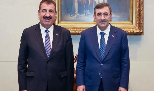 Cumhurbaşkanı Yardımcısı Yılmaz TÜRKYED’i kabul etti