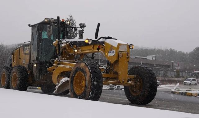 Gaziantep kar yağışına yönelik tüm aşamalarda sahada
