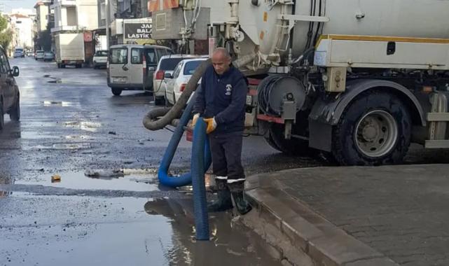 İzmir Çiğli’de fırtına ve sağanak seferberliği