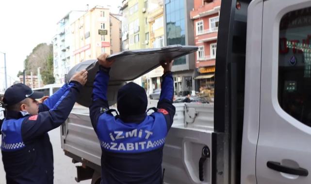 İzmit’te kamu alanı işgallerine sıkı denetim