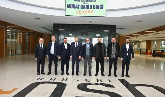 Kayseri OSB Millevekili Cıngı’yı ağırladı